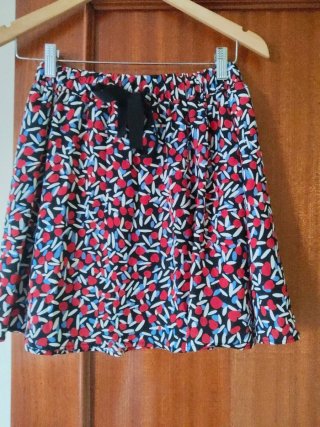 Falda estampada