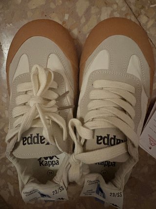 Zapatillas Kappa Beige/Marrón Talla 35