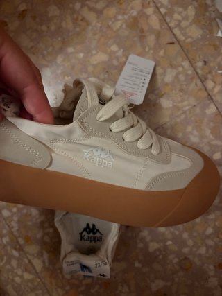Zapatillas Kappa Beige/Marrón Talla 35