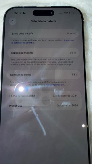 iPhone 16 Pro Max Blanco 256GB