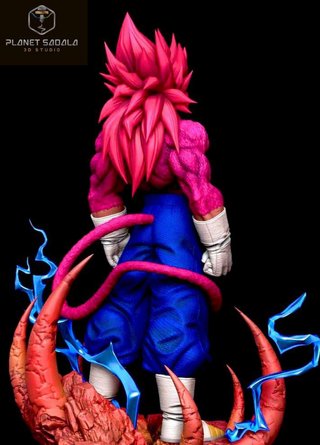 Figura Resina Vegeto SSJ4 Dragon Ball