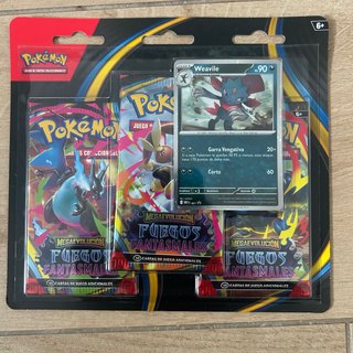 Pack Carte Pokémon Megaevoluzione Fuoco Fantasma