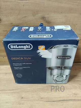 Cafetera de Bomba de Acero Inoxidable - DE'LONGHI DEDICA