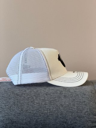 Gorra Trucker True Religion Blanca y Negra