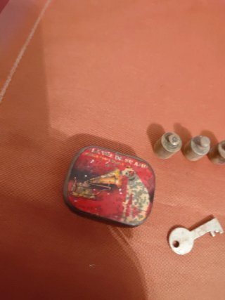 Mini pesas y llaves
