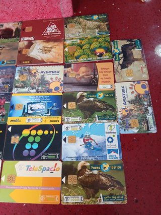50 Schede Telefoniche Spagna Cabitel