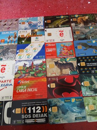 50 Schede Telefoniche Spagna Cabitel