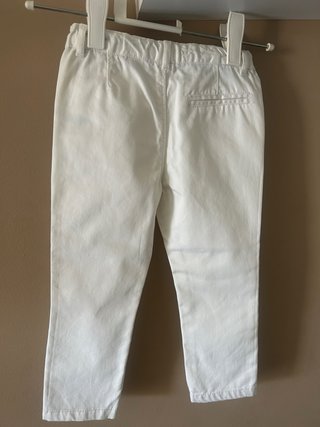 Pantalón largo blanco Talla 36m