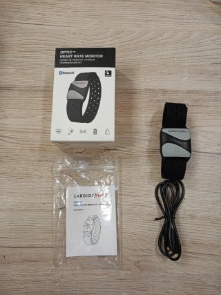 Medidor Frecuencia Cardíaca bluetooth OPTIC