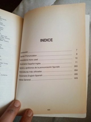 Diccionario ESPAÑOL . INGLÉS