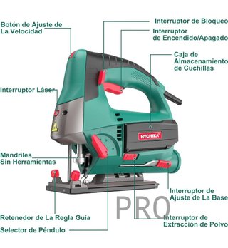 Sega da intarsio con velocità regolabile - Hychika
