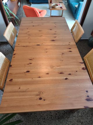 Mesa Comedor Madera Ikea Stornas Extensible