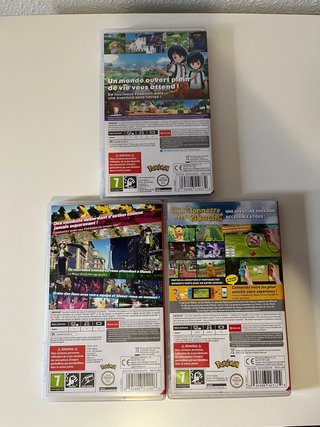 Pack 3 Juegos Pokémon Nintendo Switch