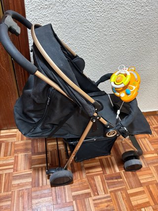 Silla de Paseo Asalvo Ultraligera Dorada