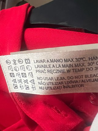 Blusa Massimo Dutti Roja