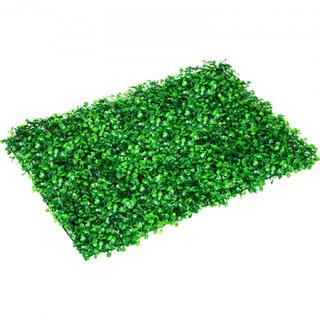Panel de Boxwood Artificial UV 4pcs Paneles de Seto de Boxwood Pared de Césped Artificial 24X16" 4 cm Pared de Césped Verde Seto Falso para Decoración Cerca de Privacidad Interior Exterior Jardín ...