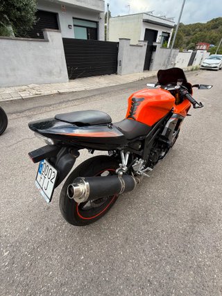 HYOSUNG GT 650RP Naranja/Negra