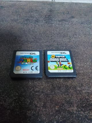 Lote Super Mario 64 y New Super Mario Bros DS