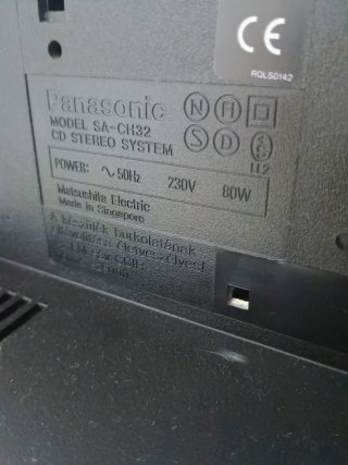 Cadena musical Panasonic