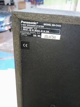 Cadena musical Panasonic