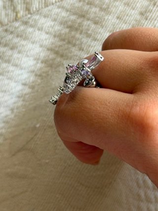 Orecchini Swarovski libellula rosa e viola