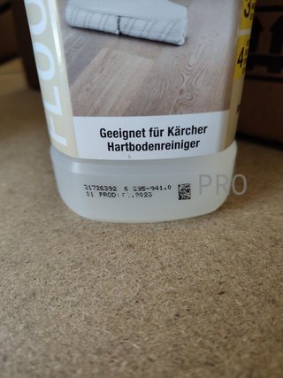 Kärcher RM 534 pulizia e cura pavimenti, per pavimenti in legno sigillati