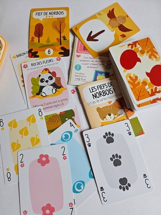 Les Fiefs de Norbois - Juego de cartas