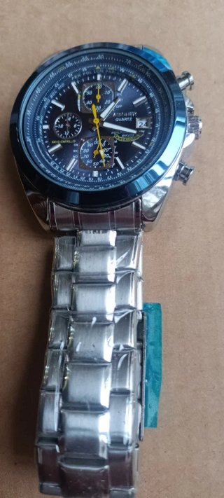 Reloj Angel Azul Acero Inoxidable