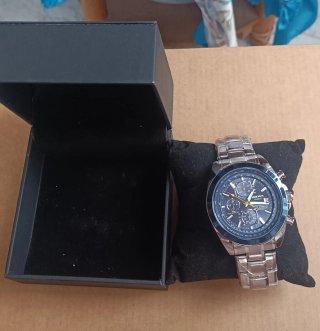 Reloj Angel Azul Acero Inoxidable