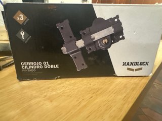 Cerrojo Doble Cilindro Handlock Verniciatura