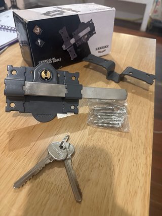 Cerrojo Doble Cilindro Handlock Verniciatura