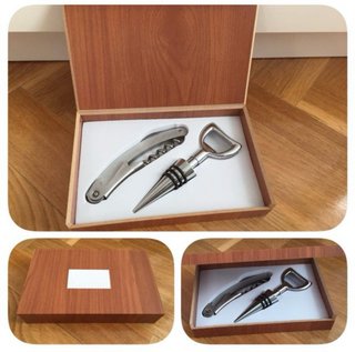 Set de vino en caja para regalar