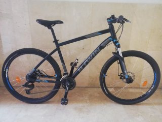 Bici MTB B'TWIN ROCKRIDER 520, 27.5", Talla: XL