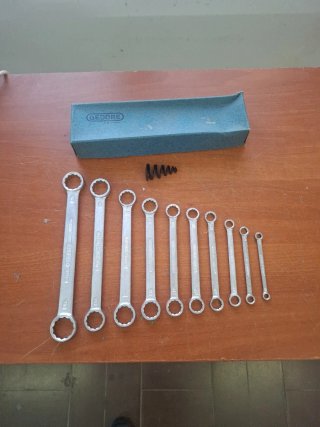 GEDORE SET CHIAVI PIANE NUOVE 10 PEZZI