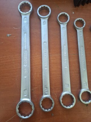 GEDORE SET CHIAVI PIANE NUOVE 10 PEZZI