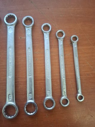 GEDORE SET CHIAVI PIANE NUOVE 10 PEZZI