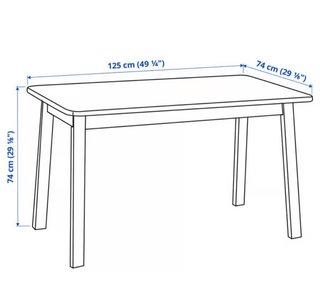 URGE | Mesa de comedor IKEA NORRÅKER madera
