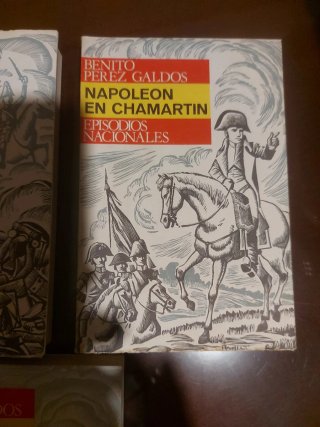 3 libros EPISODIOS NACIONALES. Benito Pérez Galdos