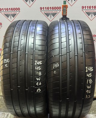 245 45 18 W GOODYEAR RUEDA SEMINUEVA OPORTUNIDAD