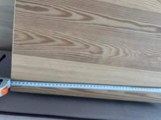 Mesa de centro madera y metal