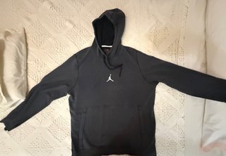 Sudadera Jordan Negra con Logo