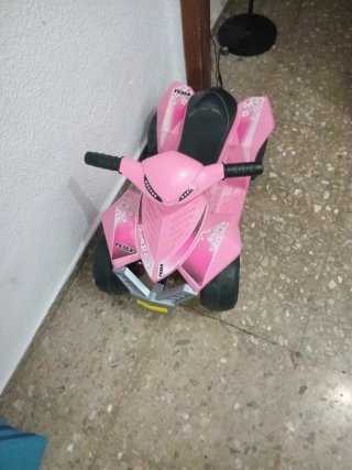 Quad Feber Rosa Infantil