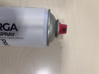 Spray per pelle bianco