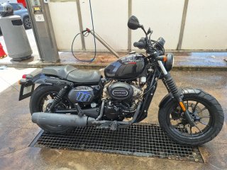 Hyosung Aquila GV 125S 2019 Negra