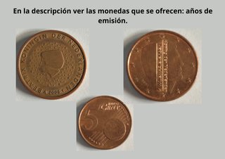 Paises Bajos Monedas de euro series regulares