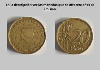 Paises Bajos Monedas de euro series regulares