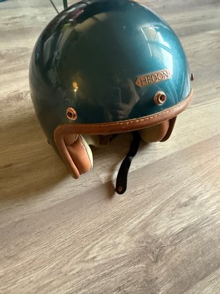 Casco Hedon Hedonist Verde Metalizado