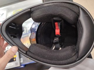 Casco integral moto negro