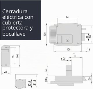 Serratura Elettrica CISA Aplicar