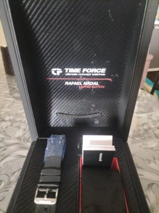 Caja Reloj Time Force Rafael Nadal Edición Limitad